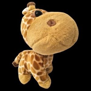 Giraffe Big Headz Dreamy Eyes Quality Plush Stuffed Animal Toy Lovey Super Soft